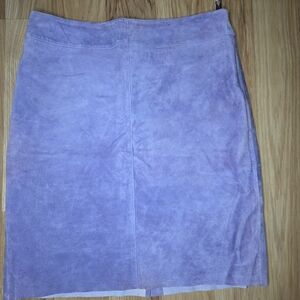 Express Purple Pencil Skirt Knee-length Casual Size 12